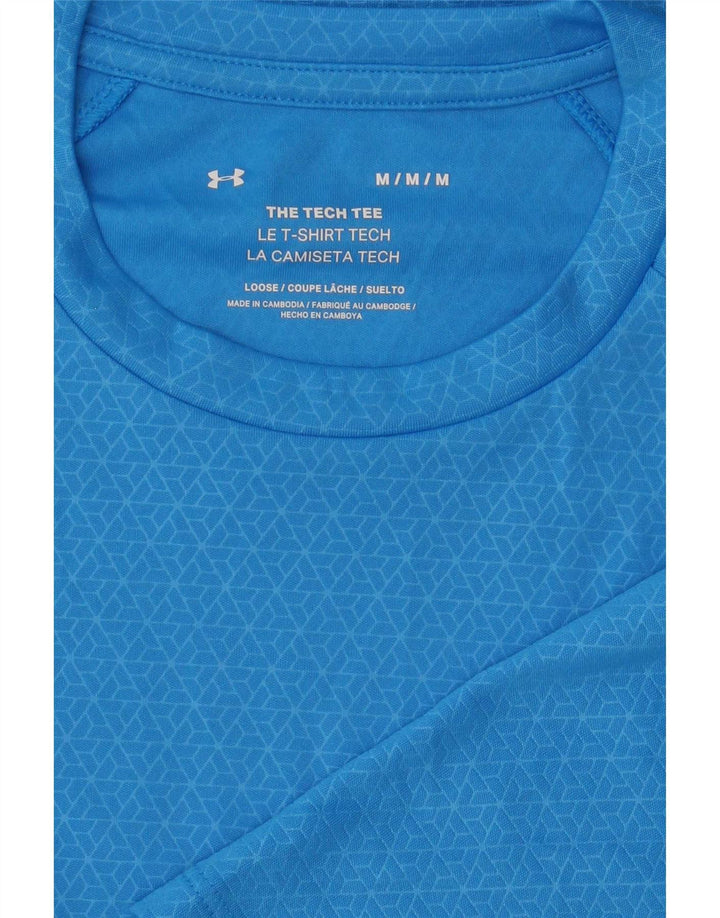 Tricou pentru bărbați Under Armour Top Medium Blue Geometric