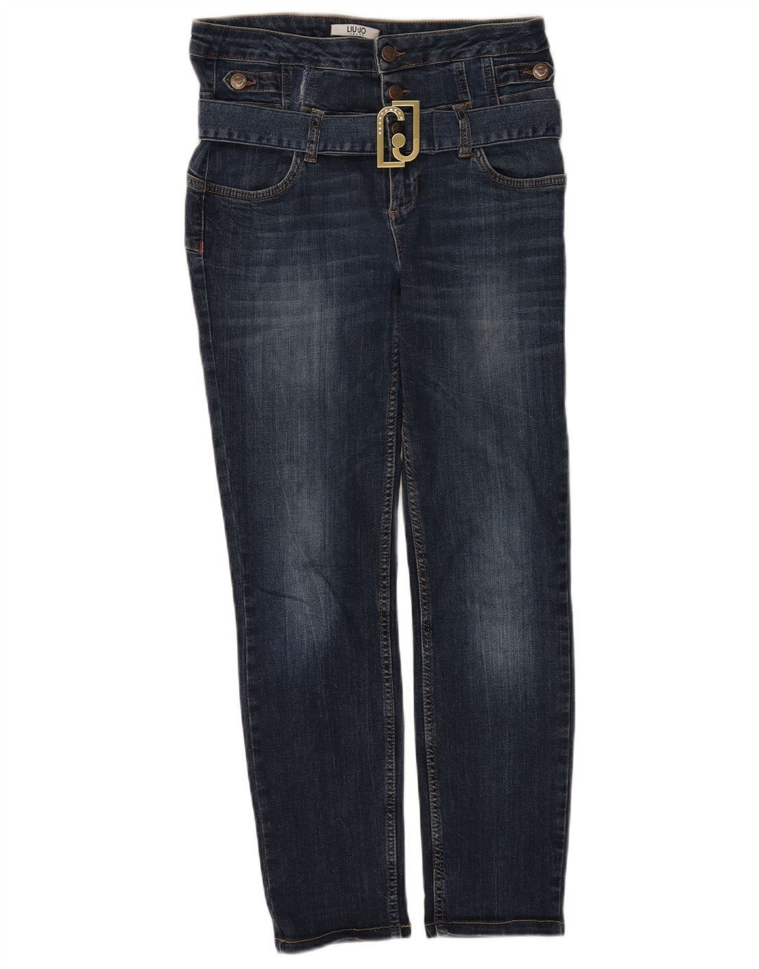 Blugi slim pentru femei Liu Jo W30 L27 Albastru