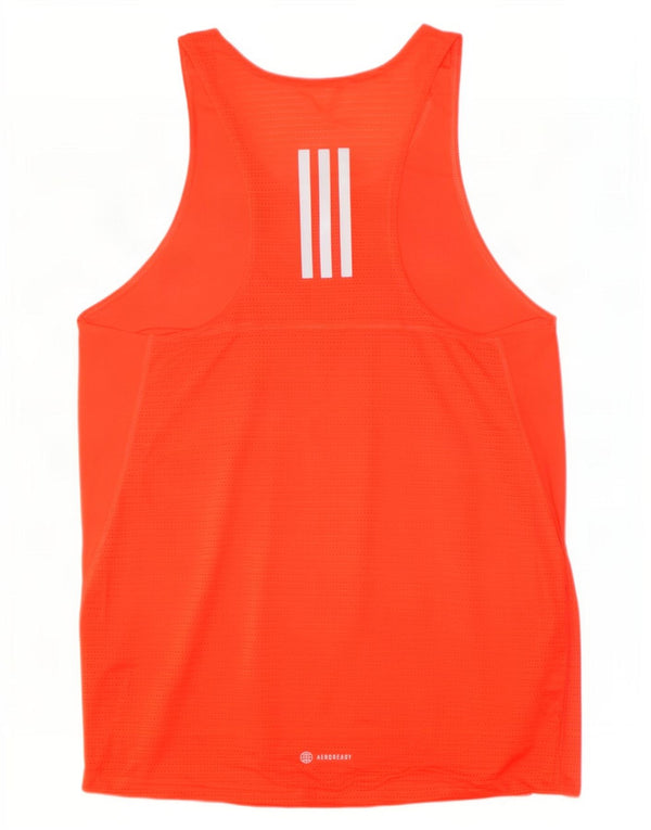 Vest Vest Top Aeroready Slim Fit pentru bărbați Adidas, roșu mic