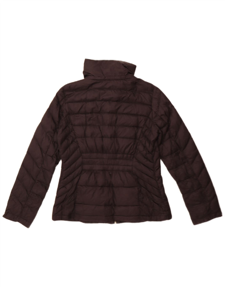 Jachetă căptușită pentru femei Michael Kors UK 14 Medium Black Nylon