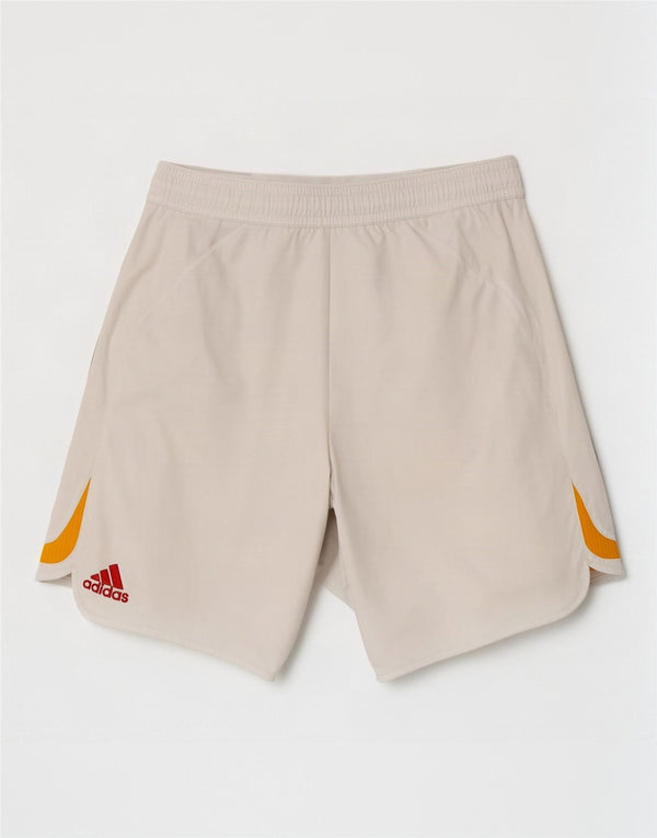 Pantaloni scurți sport pentru bărbați Adidas XL, alb, poliester color bloc