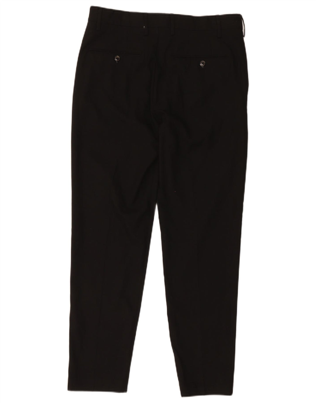 Pantaloni de costum slim pentru bărbați Zara EU 40 Mediu L31 L27 Poliester negru