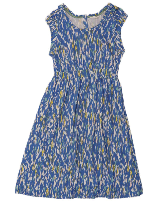 White Stuff Rochie A-Line Femei UK 16 Mare Albastru Ikat