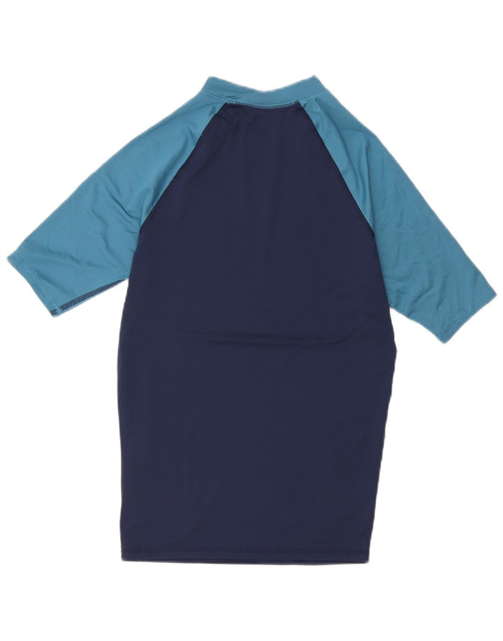 Tricou grafic Quiksilver pentru bărbați Top Mediu Bleumarin Colorblock