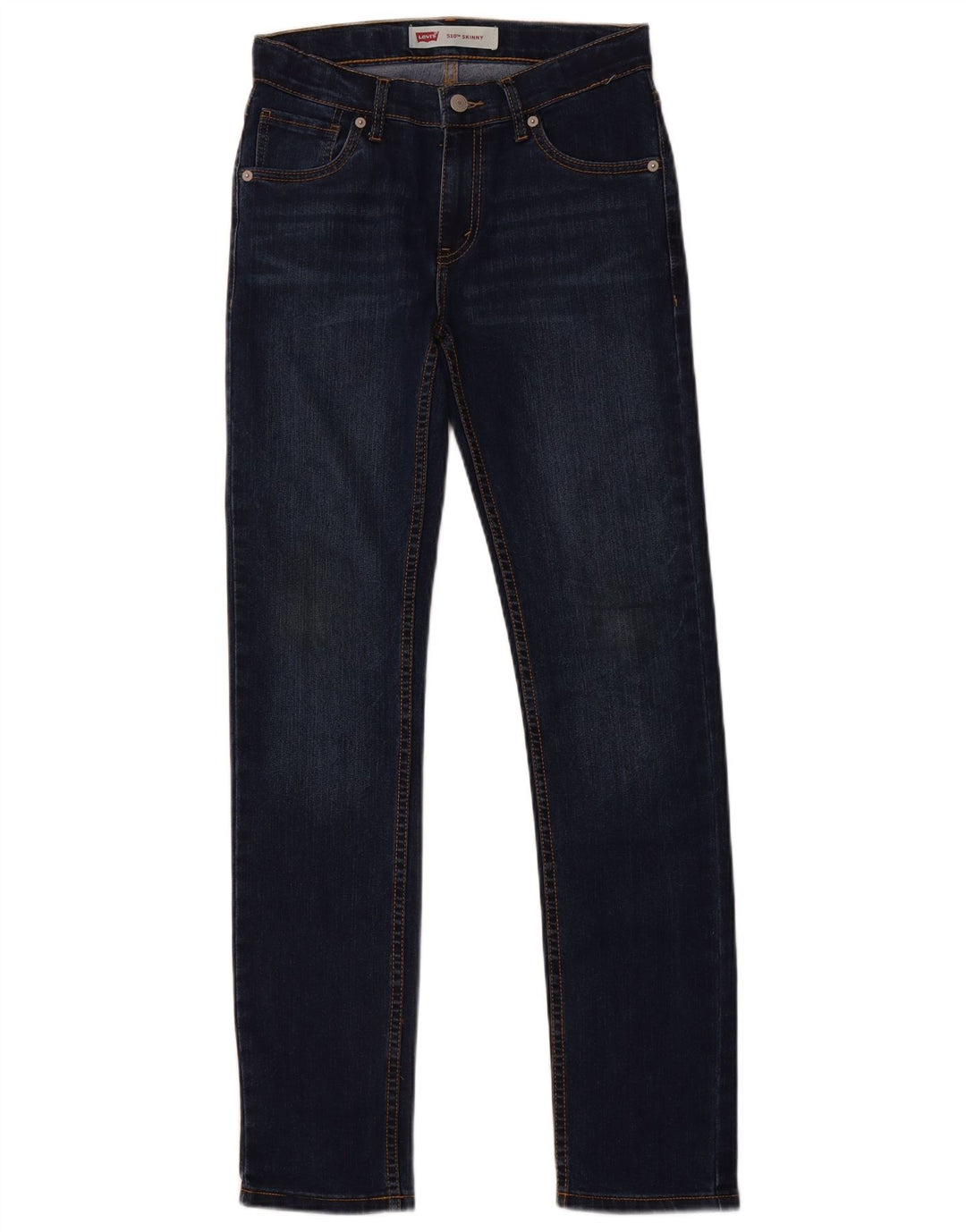 Jeans skinny LEVI'S 510 pentru baieti 15-16 ani W28 L30 bleumarin bumbac