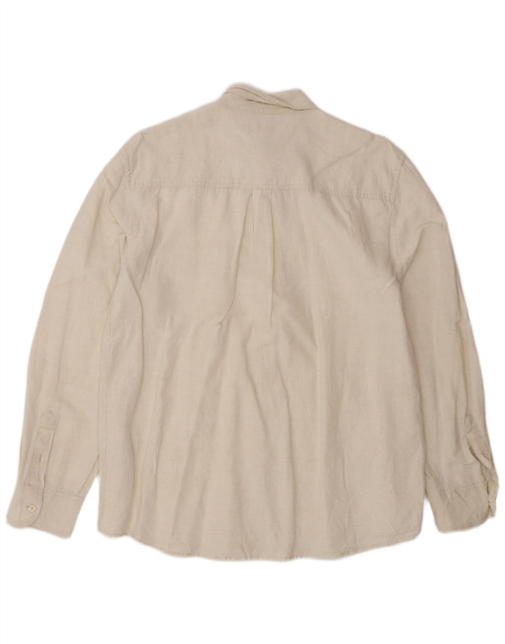 Cămașă pentru bărbați Zara, mare, alb, bumbac