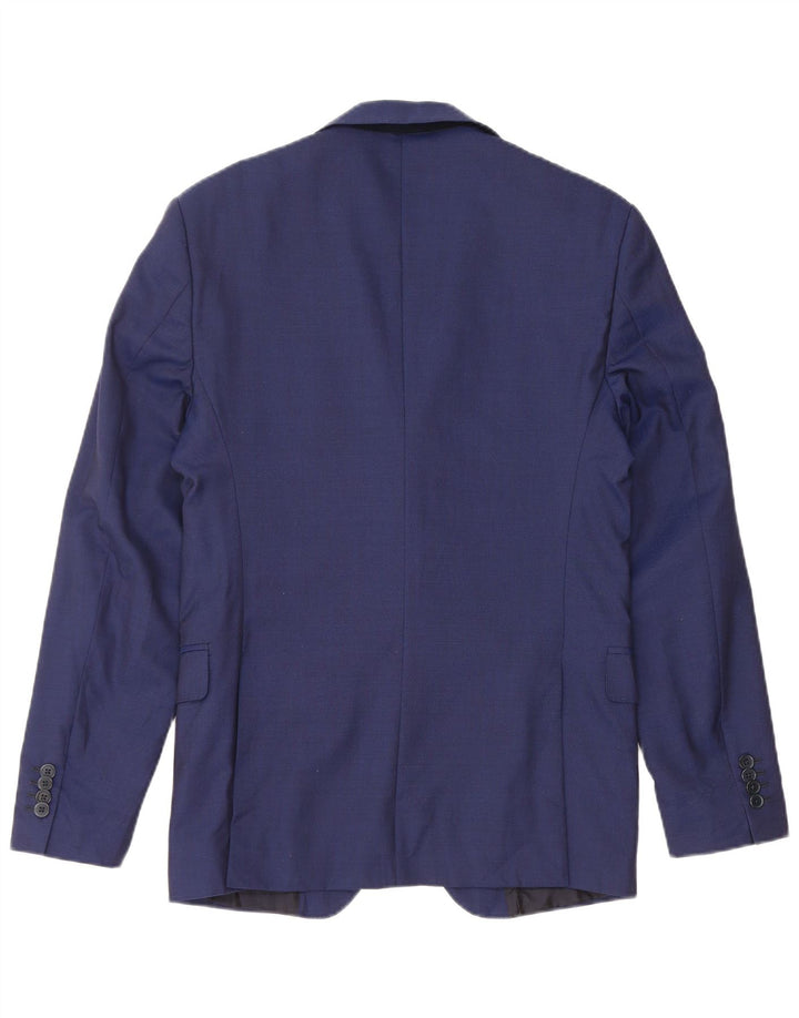 Costum 2 piese pentru bărbați Ermenegildo Zegna IT 48 Medium W28 L28 Bleumarin Clasic