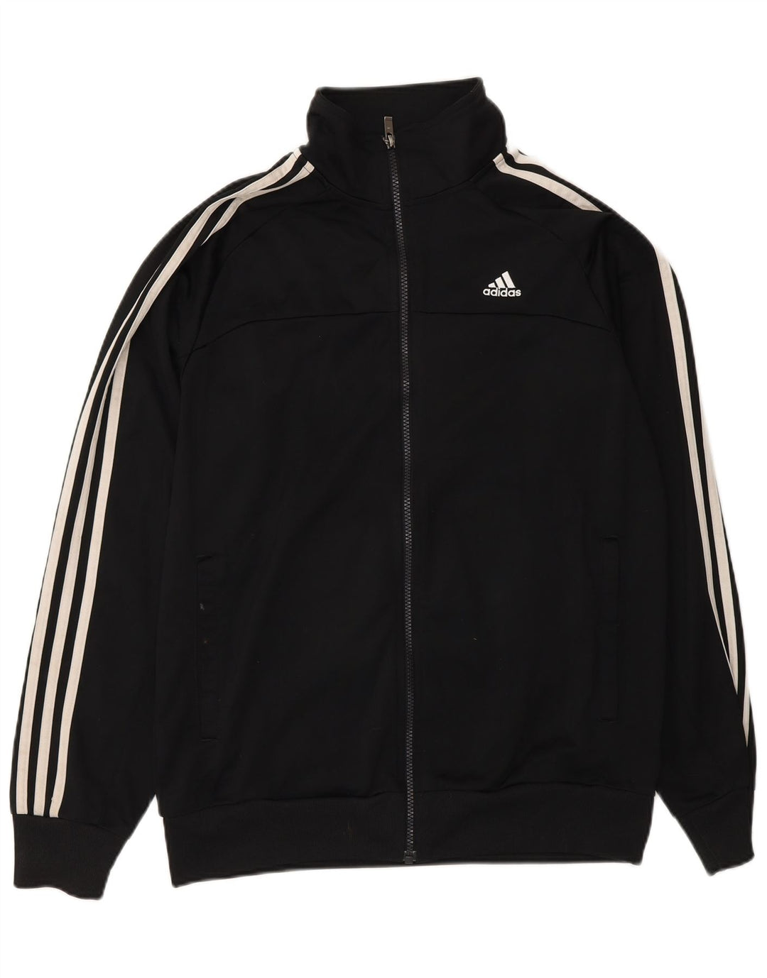 Jachetă de trening pentru bărbați Adidas UK 40/42 Poliester mediu negru