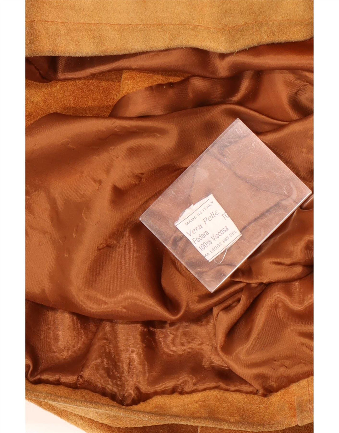 Jachetă vintage bărbătească din piele intoarsa IT 52 XL maro Cowboy