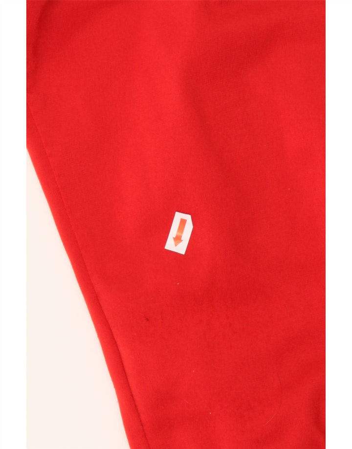 ADIDAS Mens Tracksuit Top Jacket UK 32/34 XS Red Polyester Vintage Adidas and Second-Hand Adidas from Messina Hembry 