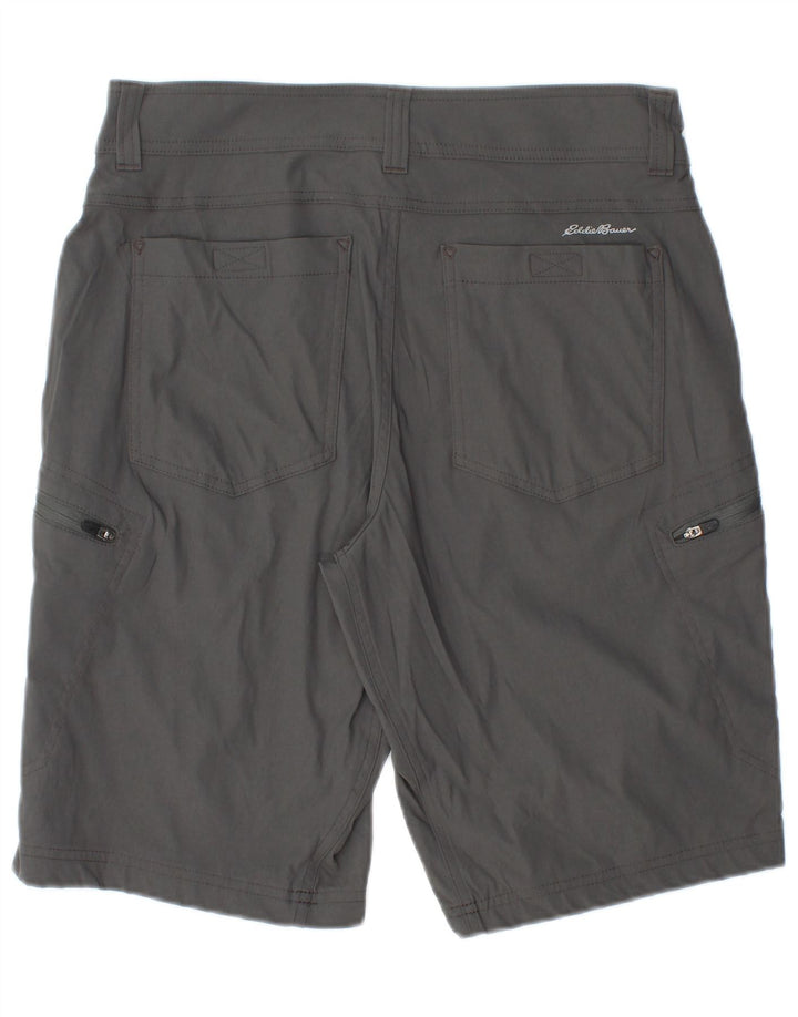 Pantaloni scurți cargo pentru bărbați EDDIE BAUER W32 nailon gri mediu