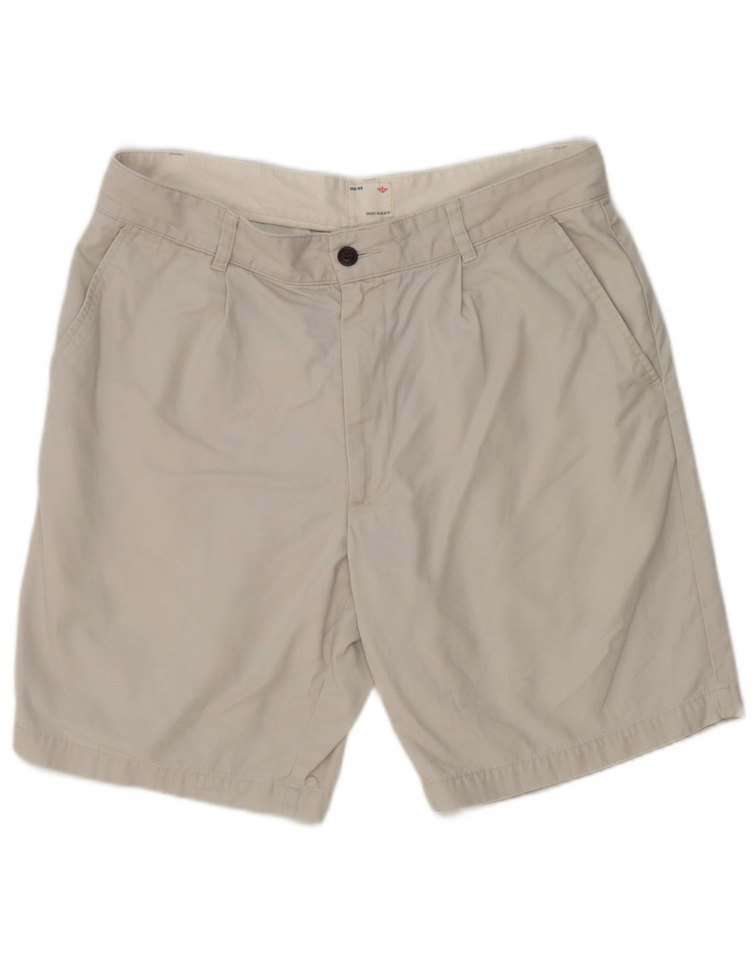 Pantaloni scurți chino pentru bărbați Dockers Khakis W34, mare, gri bumbac