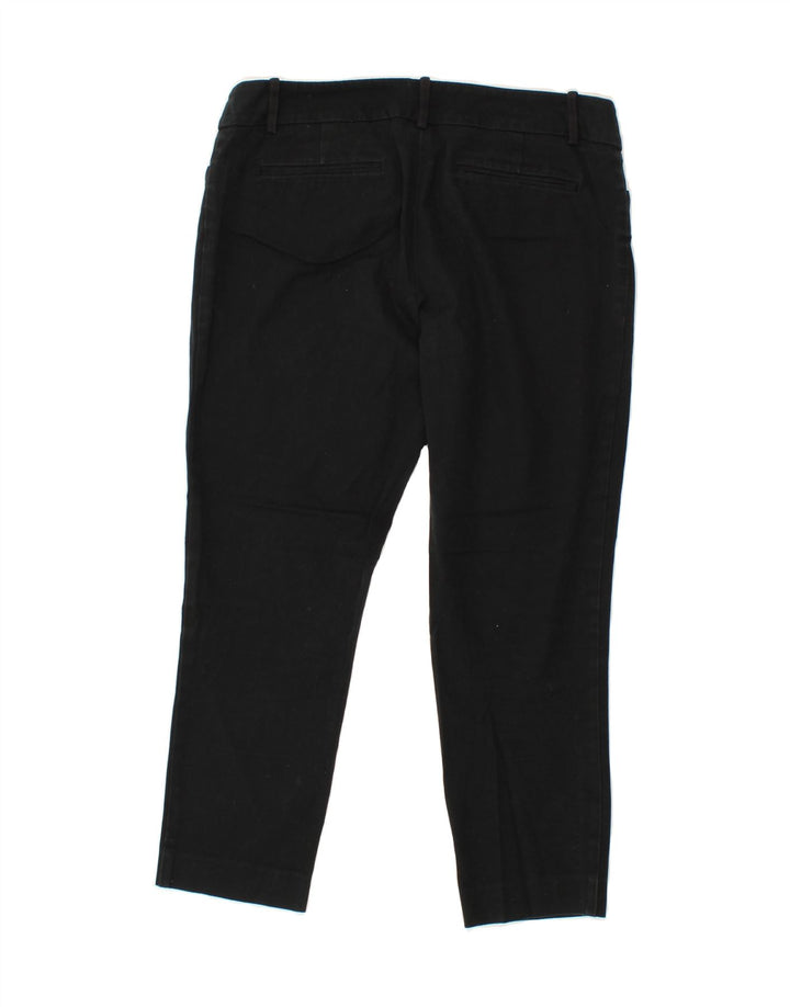MOSSIMO Womens Stretch Slim Casual Trousers US 12 Large W30 L25  Black Vintage Mossimo and Second-Hand Mossimo from Messina Hembry 