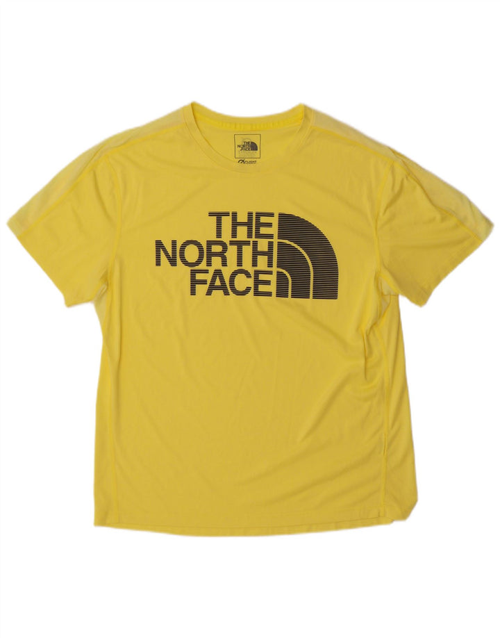 Tricou grafic pentru bărbați The North Face Top galben mediu