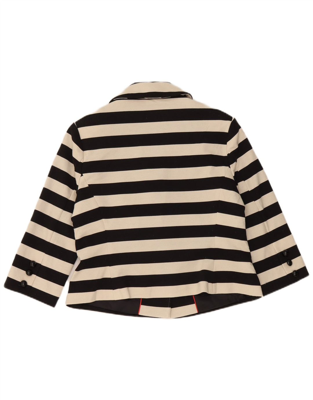 Jachetă Marks & Spencer pentru femei Crop Blazer UK 14 Medium Black Striped