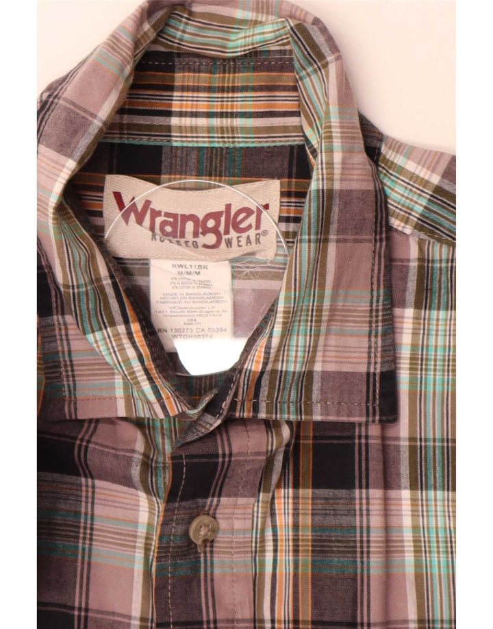 Cămașă pentru bărbați Wrangler, bumbac în carouri, multicoloră, medie
