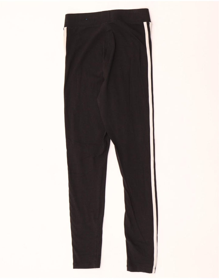 Leggings pentru femei Adidas UK 8 Small Black Bumbac