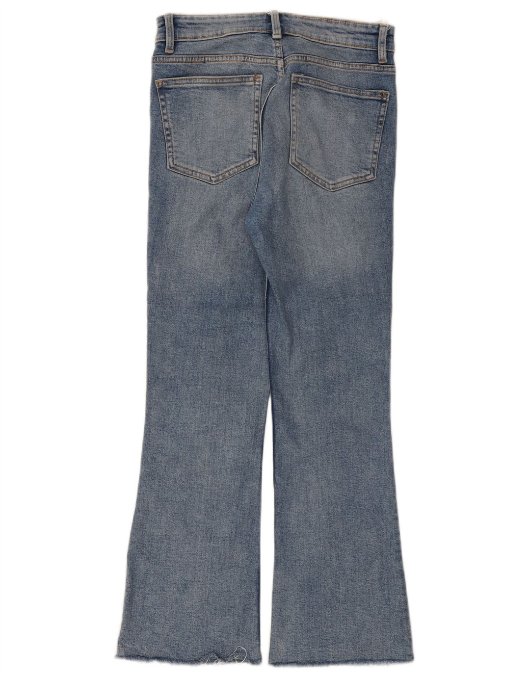 Blugi Zara Femei Bootcut EU 38 Mici W28 L26 Albastru