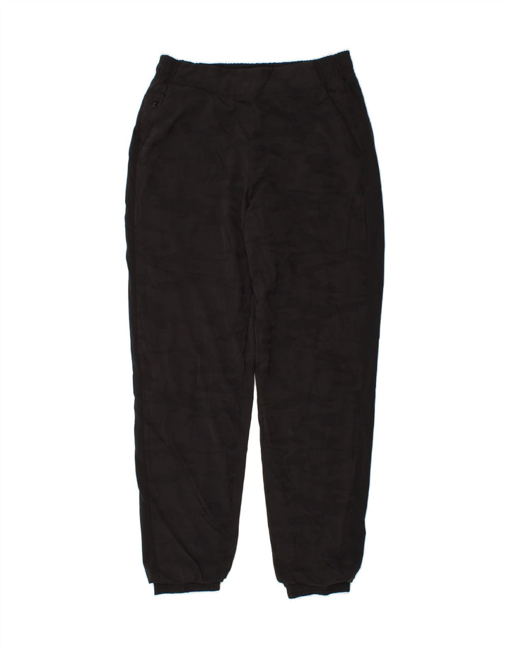 ATHLETA Womens Tracksuit Trousers Joggers US 10 Large  Black Polyester Vintage Athleta and Second-Hand Athleta from Messina Hembry 