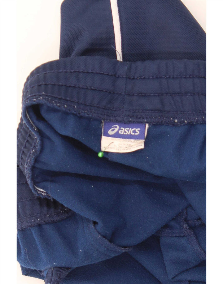Pantaloni de trening Asics pentru bărbați, mari, bleumarin, poliester