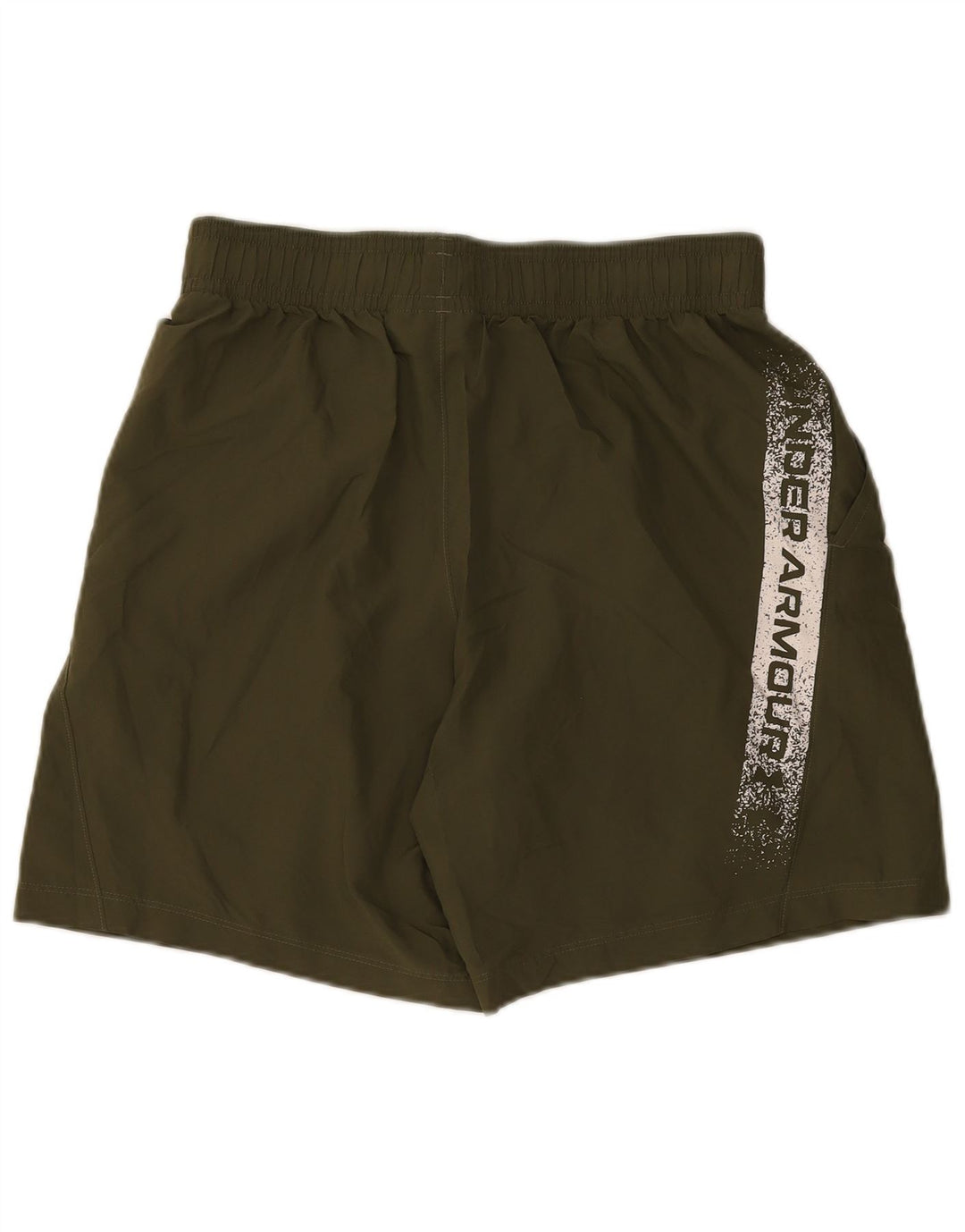 Pantaloni scurți sport grafic Under Armour pentru bărbați, poliester kaki mari