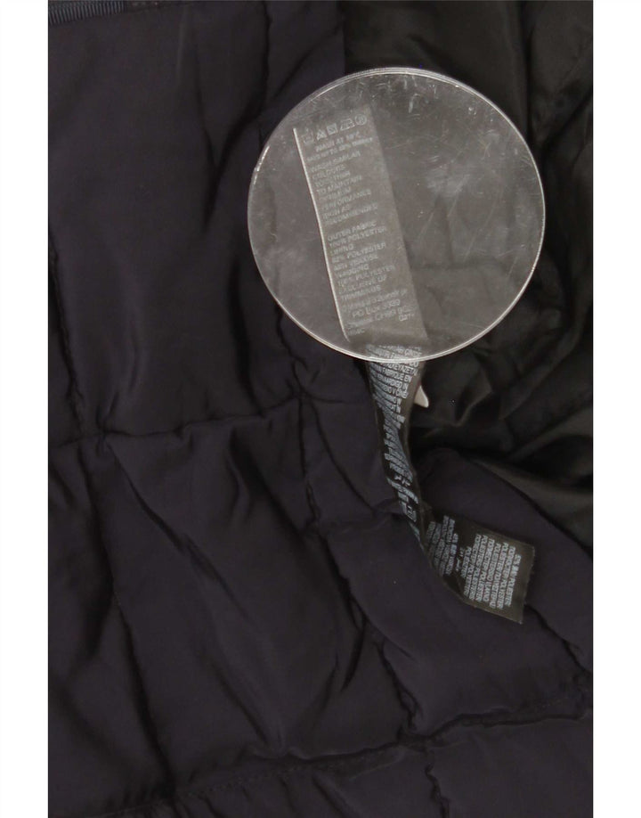 Jachetă căptușită cu glugă pentru femei Marks & Spencer UK 12 Medium Bleumarin