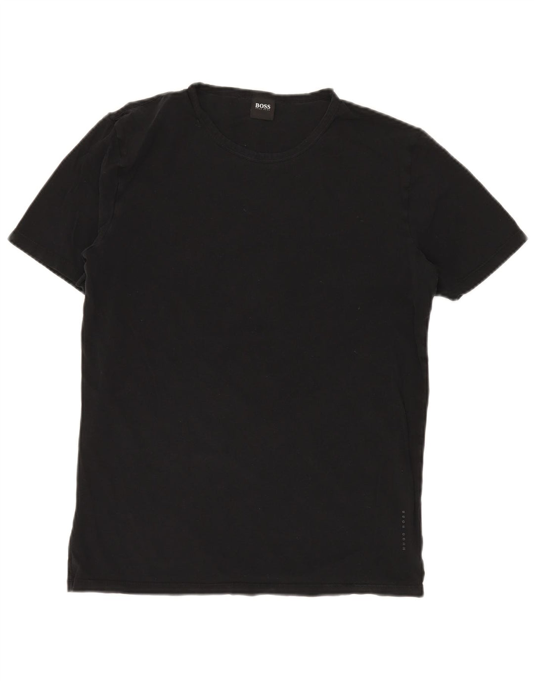 Tricou pentru bărbați HUGO BOSS Top mare din bumbac negru