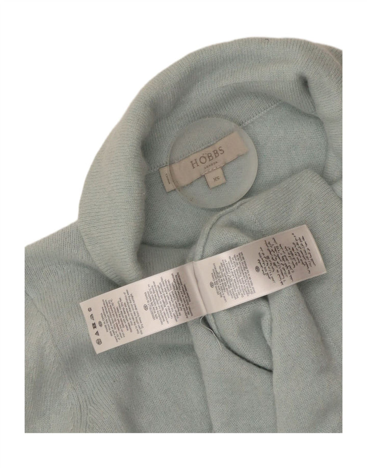 Pulover Hobbs pentru femei cu decolteu rotund, pulover UK 4 XS Lână albastră