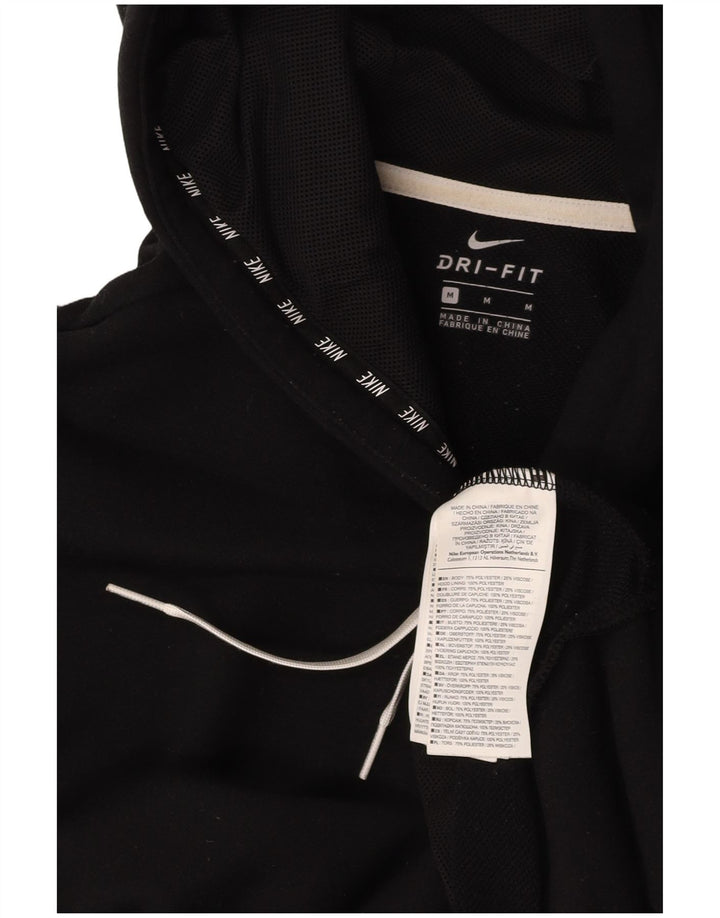 Pulover NIKE Crop Graphic pentru femei UK 14 Poliester mediu negru