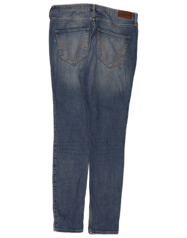 Blugi skinny Hollister pentru femei cu talie înaltă US 7 Medium W28 L28 Blue Bumbac