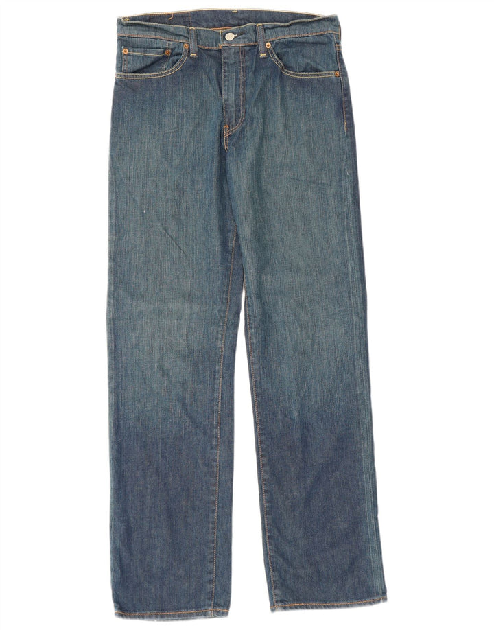 Blugi drepti pentru bărbați Levi's 751 W32 L32 bumbac bleumarin