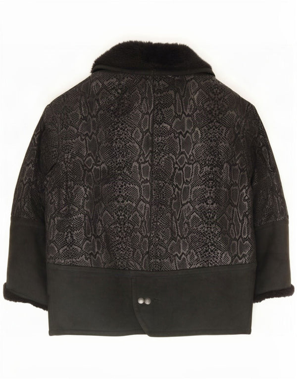 Jachetă supradimensionată pentru femei Conbipel IT 40 Small Black Animal Print