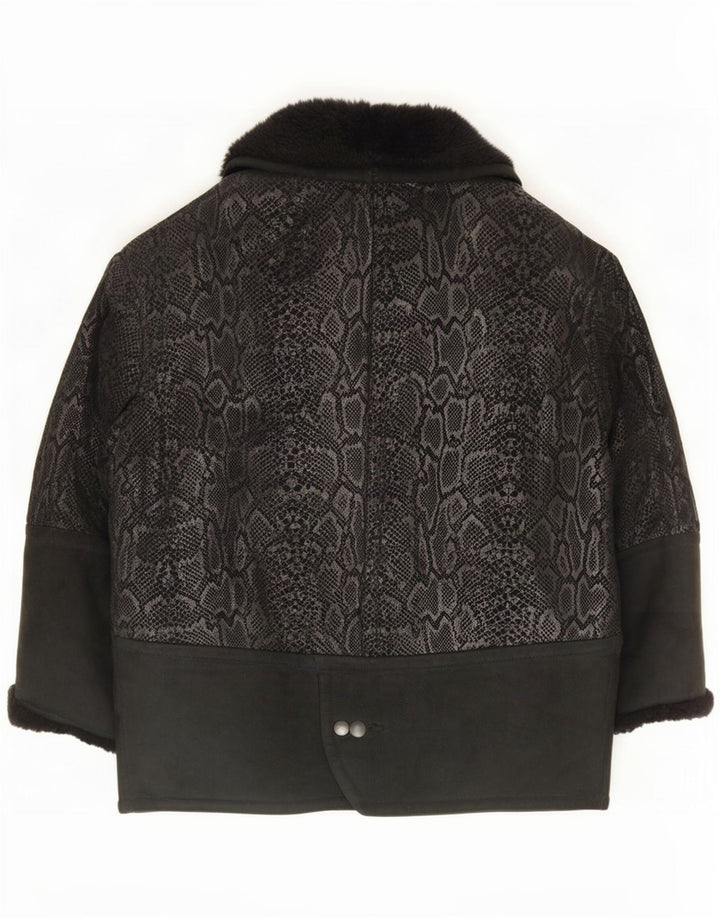 Jachetă supradimensionată pentru femei Conbipel IT 40 Small Black Animal Print