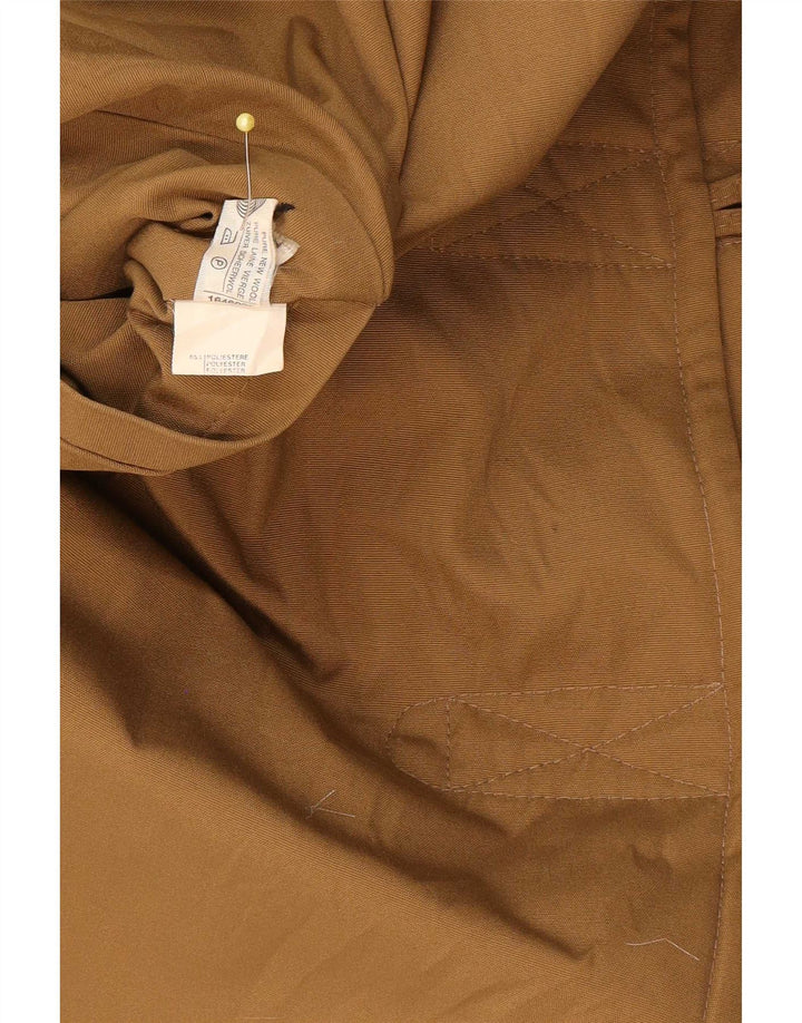 Palton reversibil vintage pentru femei IT 42 bumbac mediu bej