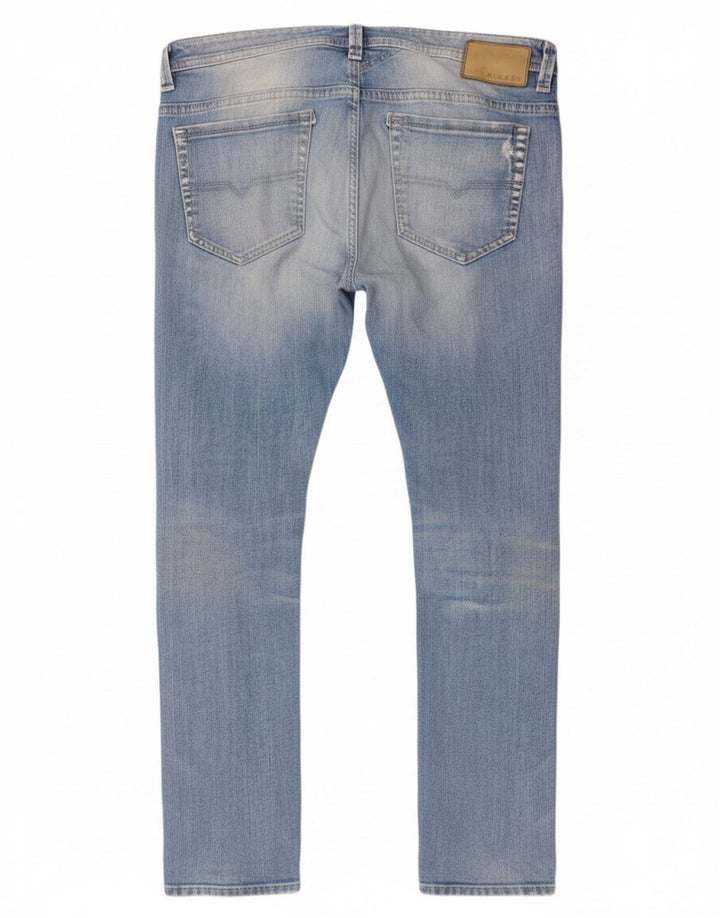 Jeans slim Thavar pentru bărbați Diesel W34 L32 Bumbac albastru