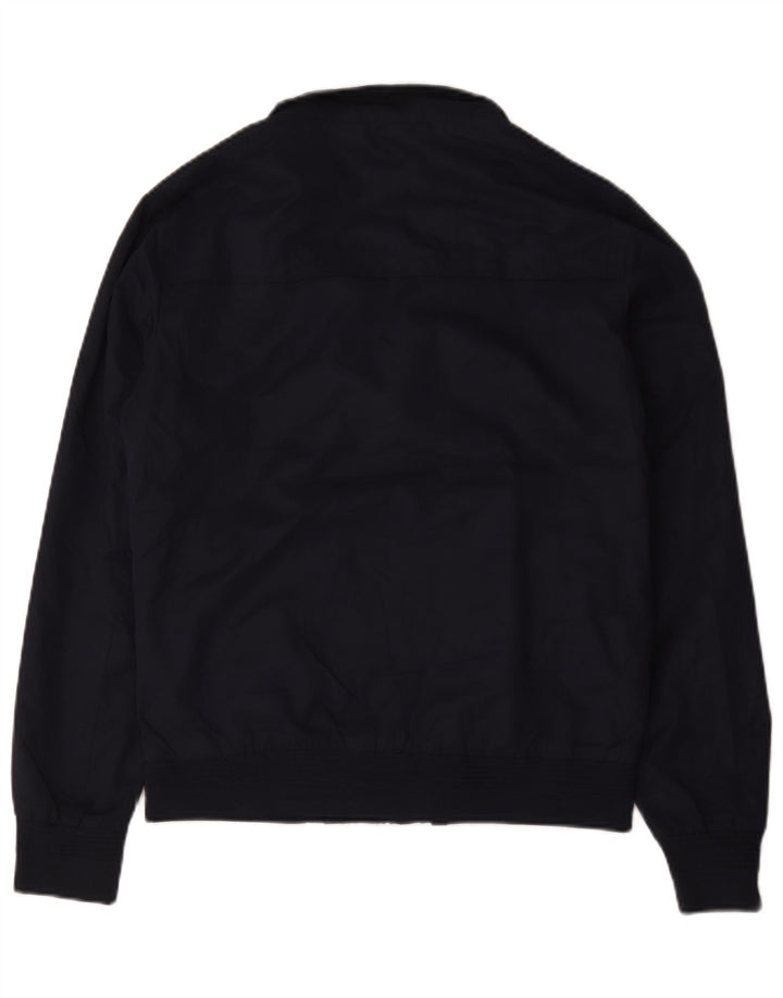 Jachetă Bomber Superdry pentru bărbați UK 36 mic, albastru, bumbac