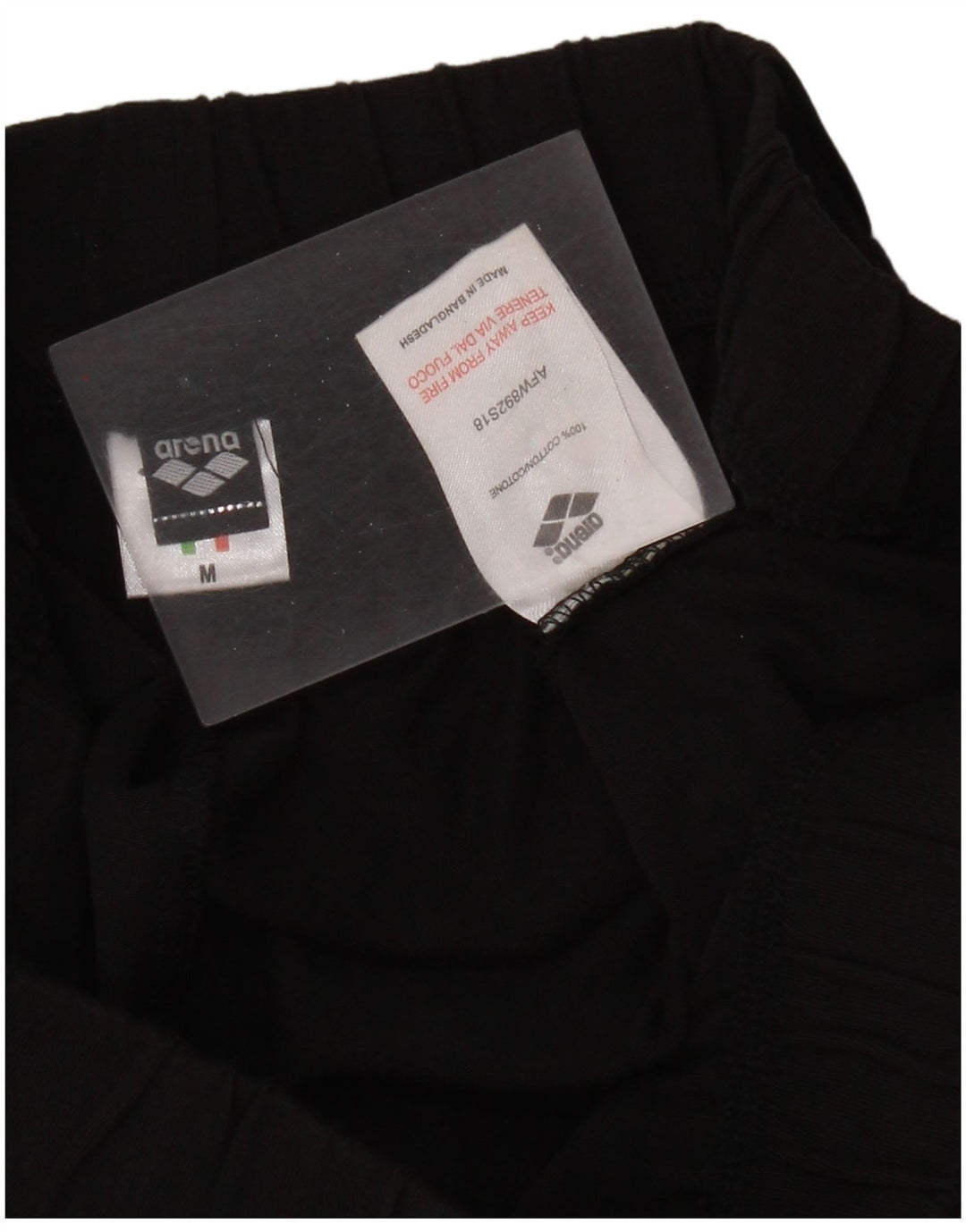 Pantaloni scurți sport Arena pentru femei UK 14 Medium Black Bumbac