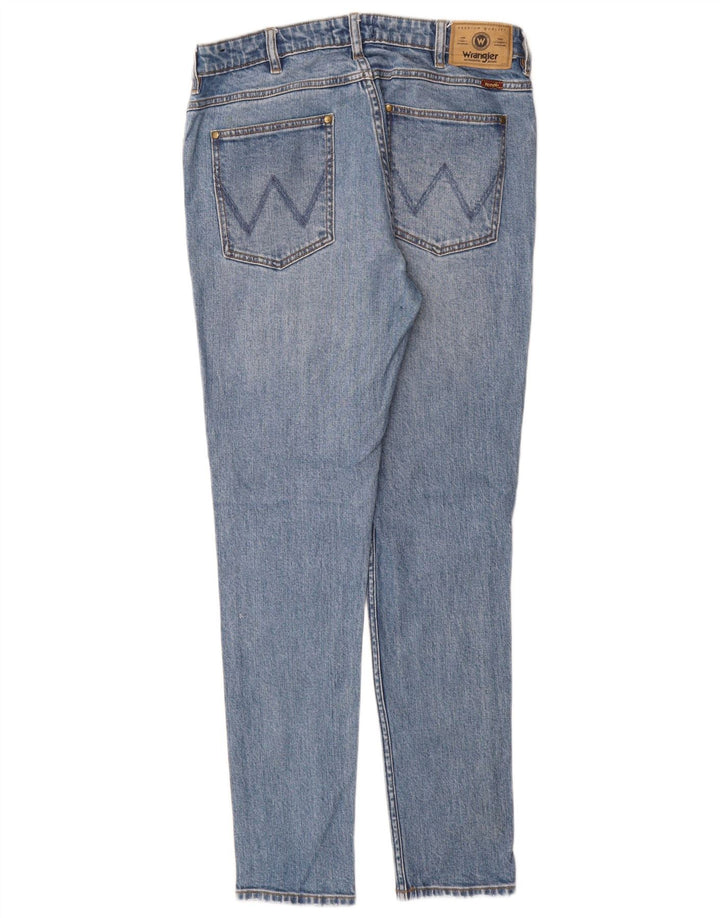 Blugi skinny WRANGLER pentru femei W34 L30 bumbac albastru
