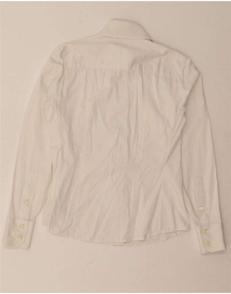 BANANA REPUBLIC Womens Formal Shirt UK 6 XS White Cotton Vintage Banana Republic and Second-Hand Banana Republic from Messina Hembry 