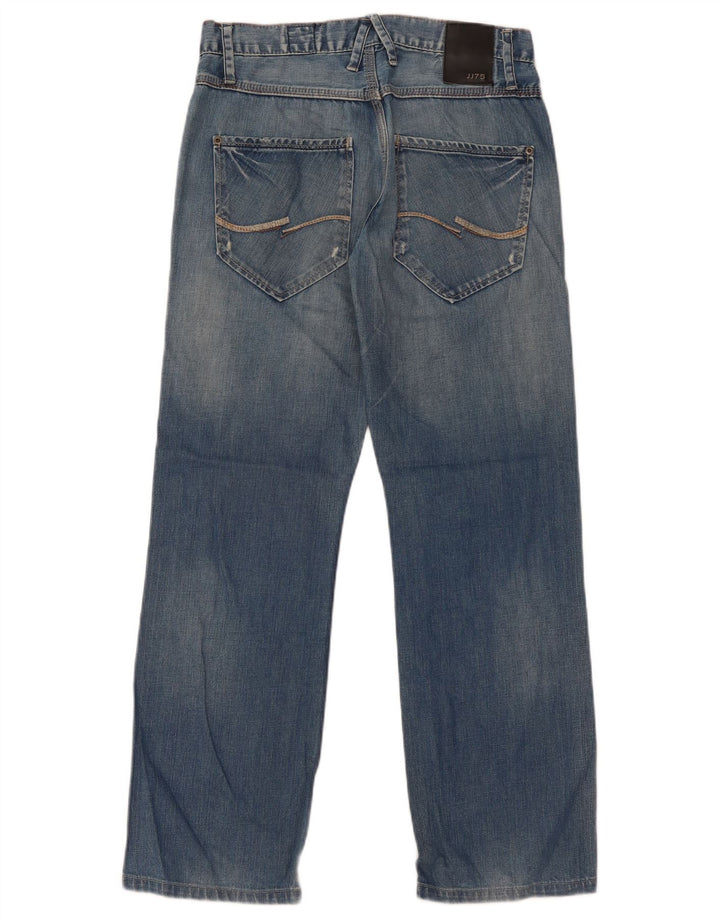Blugi drepți pentru bărbați Jack & Jones W31 L30 albastru