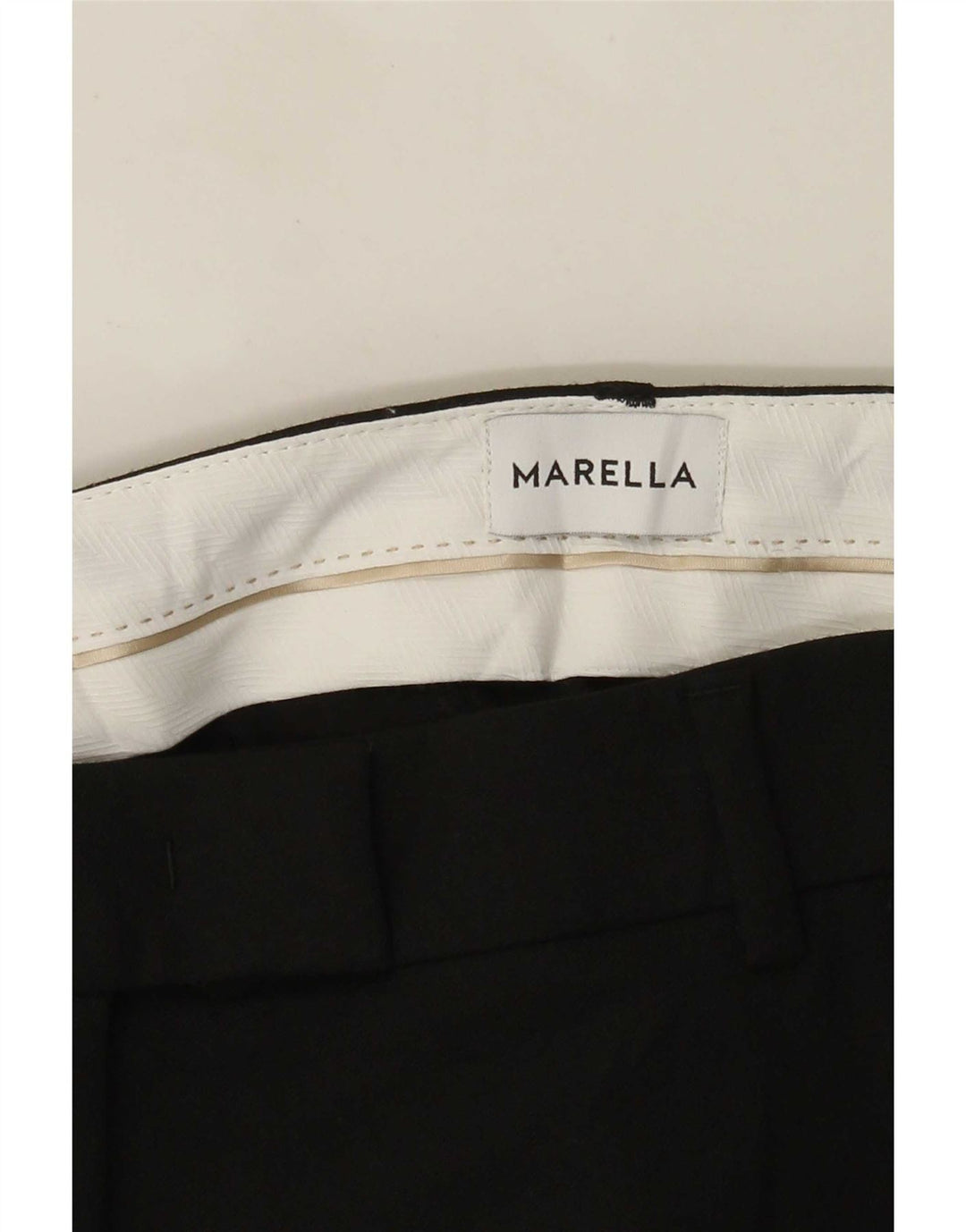 Pantaloni drepti pentru femei Marella L30 L27 Negri