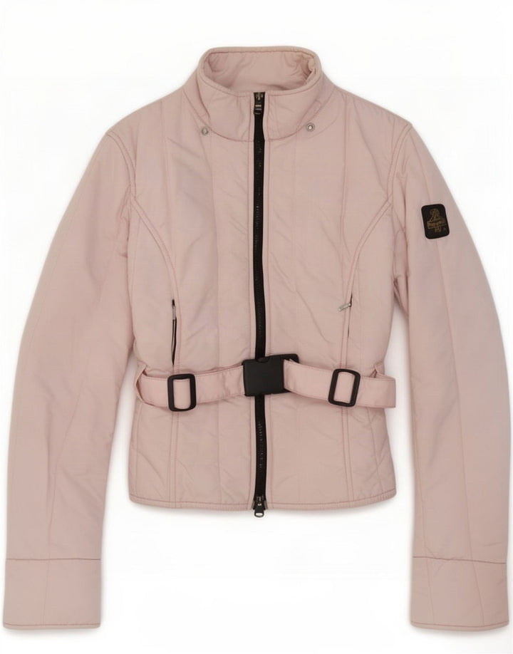 Jachetă de ploaie pentru femei Refrigiwear UK 12 Medium Pink Poliamidă