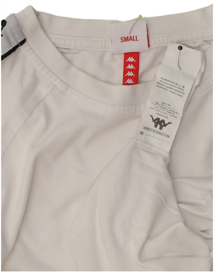 Tricou grafic pentru bărbați Kappa Top mic Bumbac alb