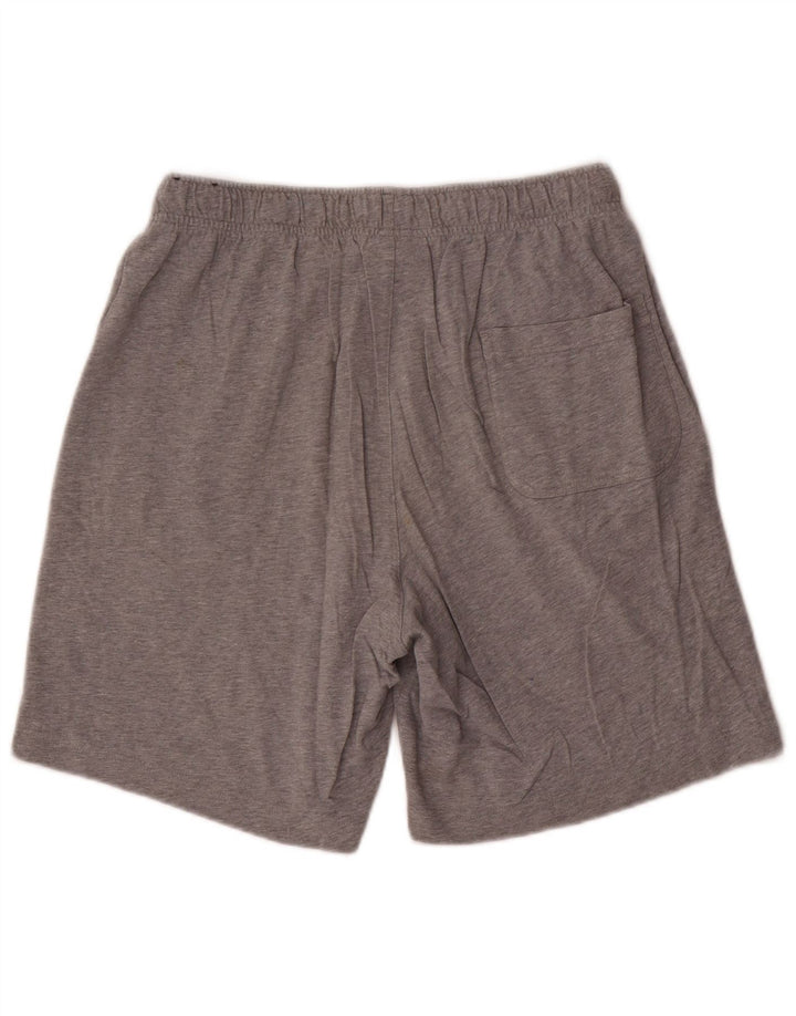 Pantaloni scurți sport Nike pentru bărbați, bumbac, gri mediu