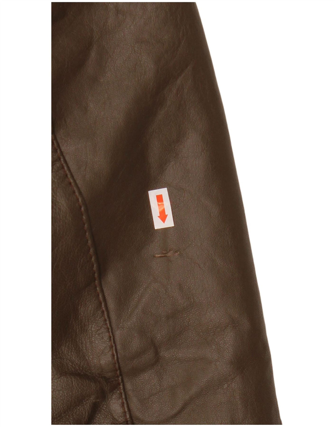 Jachetă de piele pentru bărbați VINTAGE UK 38 Piele maro medie