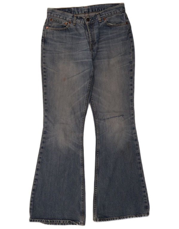 Blugi pentru bărbați Levi's 544 Bootcut W30 L34 Bumbac albastru