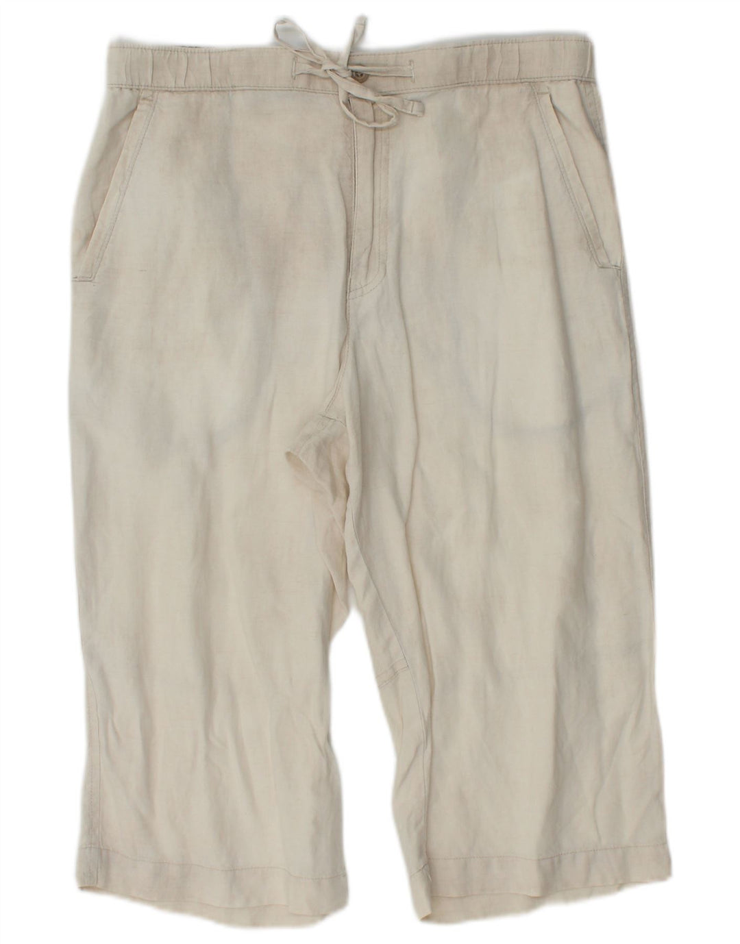 MARKS & SPENCER Bermudă pentru bărbați Blue Harbour W32 Medium Beige Linen