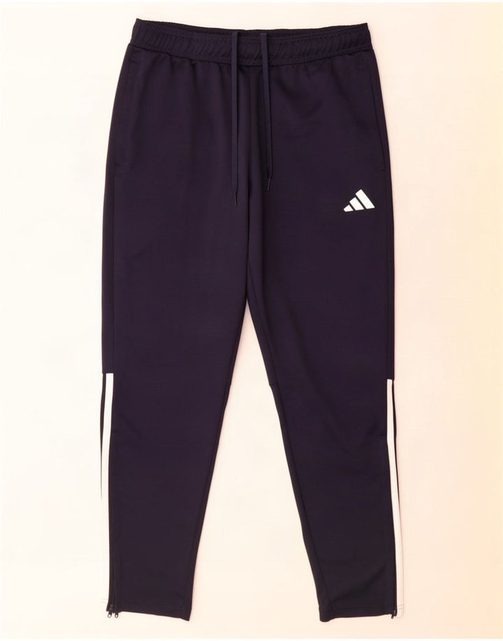 Pantaloni de trening Adidas Aeroready pentru bărbați, mari, albastru, poliester