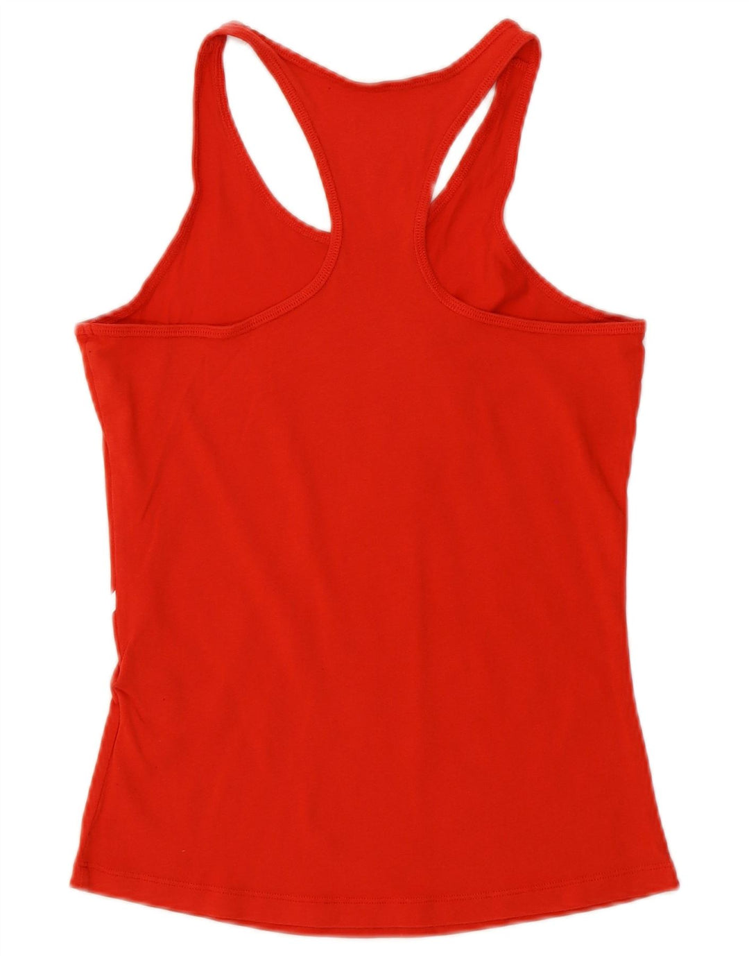 CHAMPION Womens Graphic Vest Top UK 12 Medium Red Cotton