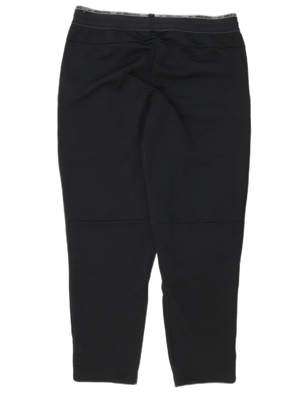 Pantaloni de trening Nike Dri Fit Graphic pentru bărbați, mari, negru, cu dungi